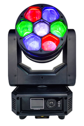 钻石（40W×7）RGBW蜂眼